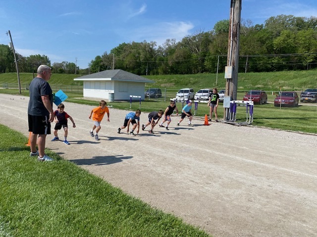 Students racing